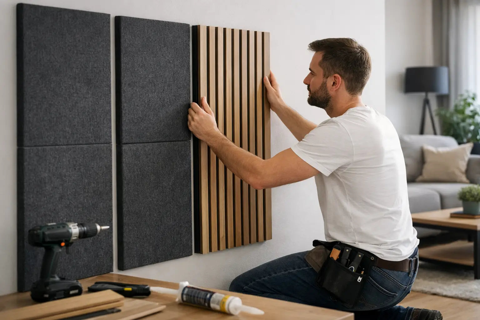 Akoestische panelen zelf installeren thuis